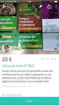 “Los candidatos a la Moncloa se venden en Wallapop”