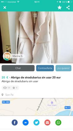 ABRIGO DE “STRADUBARIUS”