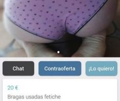 BRAGAS USADAS FETICHE