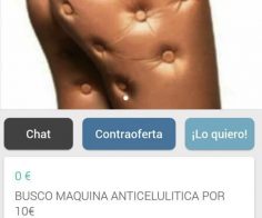 MÁQUINA ANTICELULÍTICA