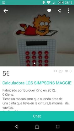 CALCULADORA LOS SIMPSONS