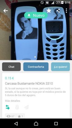 CARCASA BUSTAMANTE NOKIA