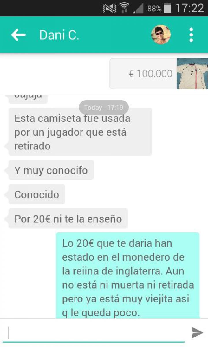 CAMISETA USADA POR JUGADOR