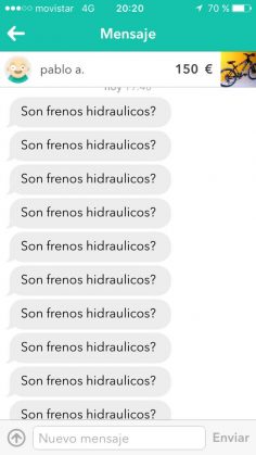 ¿SON FRENOS HIDRÁULICOS?
