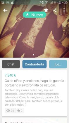 CUIDO DE NIÑOS Y ANCIANOS (ENTRE OTRAS COSAS)