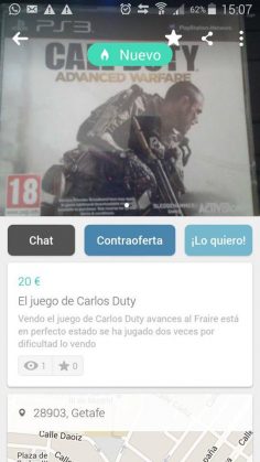 “EL JUEGO DE CARLOS DUTY”