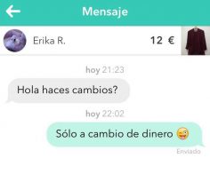 ¿HACES CAMBIOS?