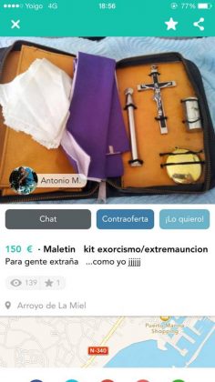 MALETIN KIT EXORCISMO/EXTREMAUNCIÓN