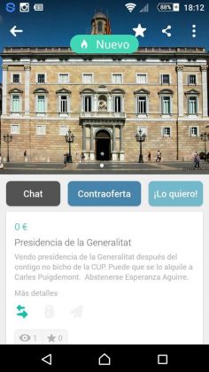 PRESIDENCIA DE LA GENERALITAT FOR SALE!!!