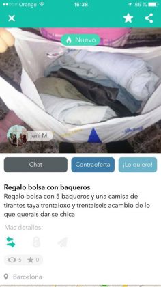 REGALO BOLSA CON “BAQUEROS”