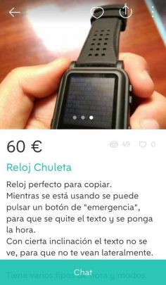 RELOJ CHULETA