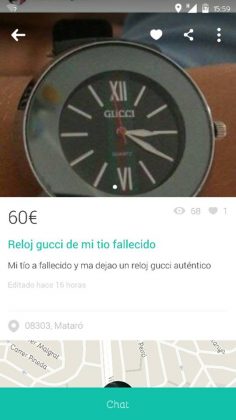 RELOJ DE MI TÍO FALLECIDO