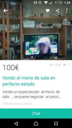 “VENDO AL MARIO DE SALA”