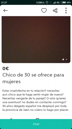 CHICO DE 30 SE OFRECE PARA MUJERES