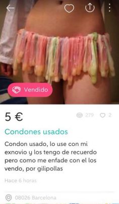CONDONES USADOS
