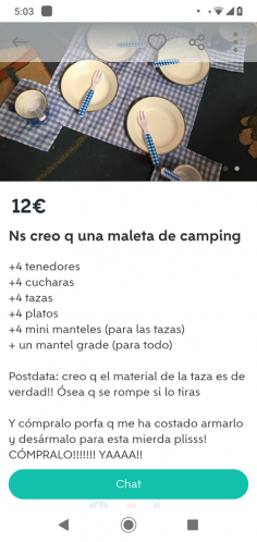MALETA DE CAMPING