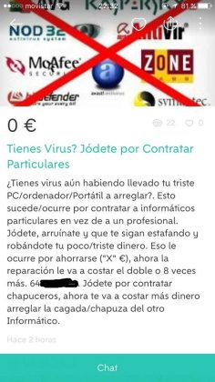 ¿TIENES VIRUS? JÓDETE